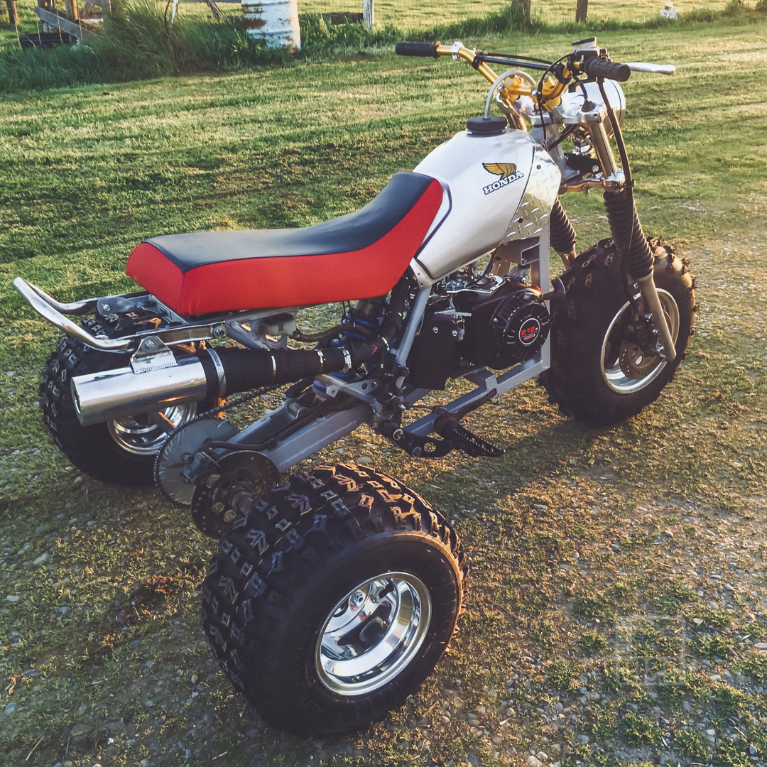 Atc 212x Honda 3 Wheeler 200x With A Harbor Fright Predator 212cc Motor Conversion Swap